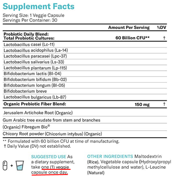 Physician's Choice Probiotics